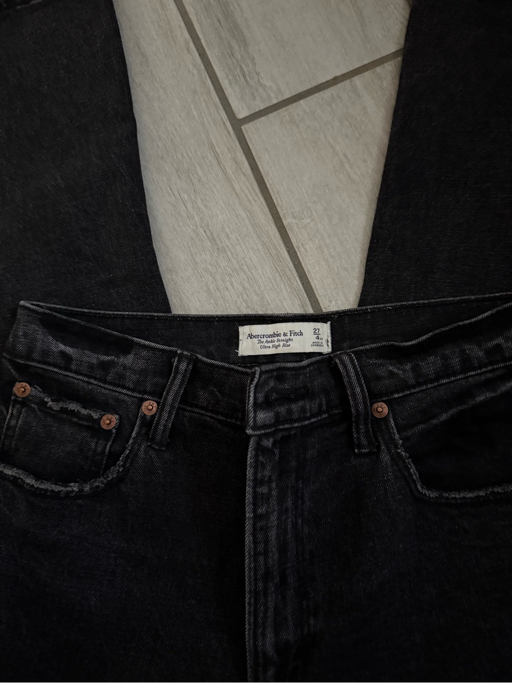 Abercrombie & Fitch Women’s Black Jeans